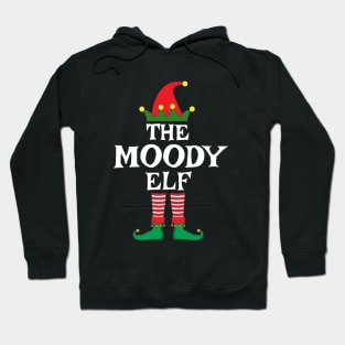 Moody Elf Matching Family Christmas Hoodie